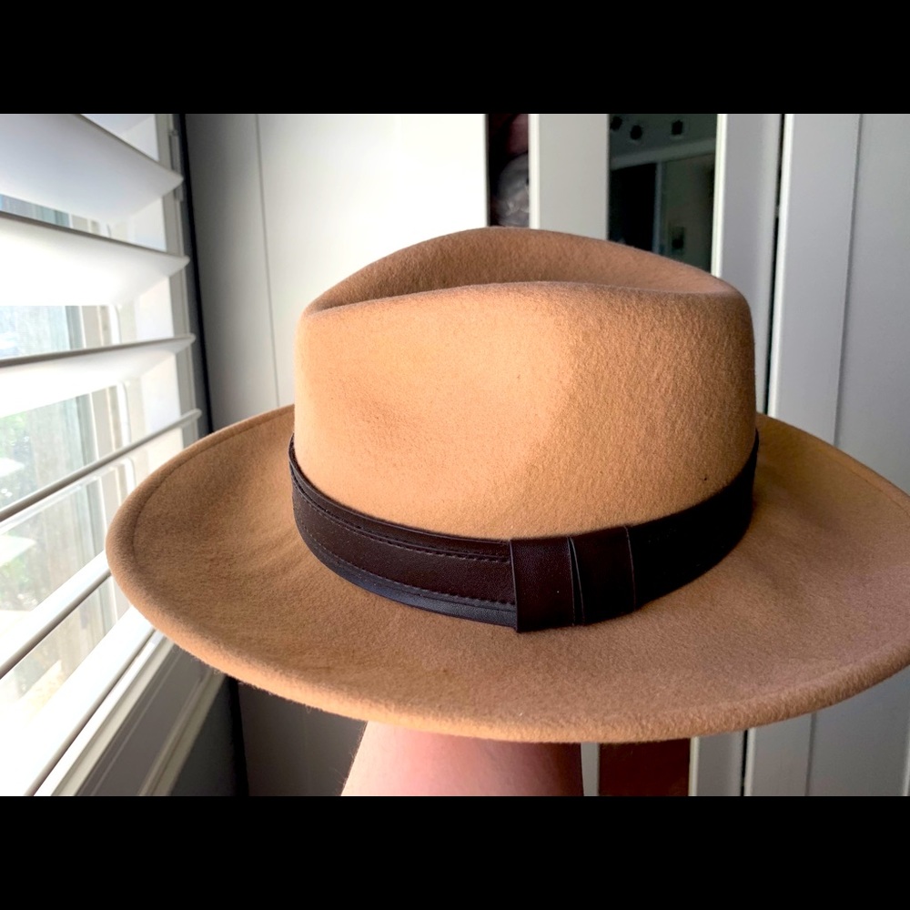 Tan Fedora Hat